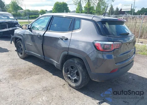 2018 Jeep Compass Sport Fwd from USA, damaged, VIN 3C4NJCAB0JT267454